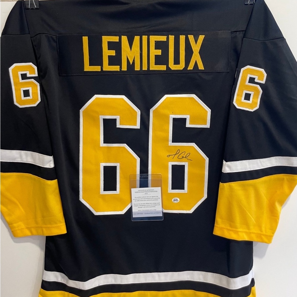 🐧🐧Mario Lemieux signed Jersey - Pittsburgh 🐧🐧